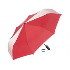 Зонт складной ColorReflex со светоотражающими клиньями, полуавтомат