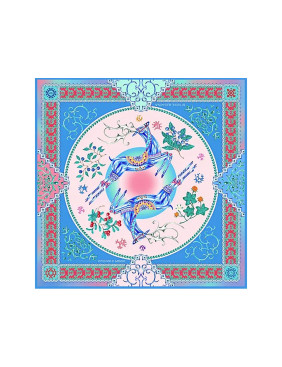 Платок Северное сияние