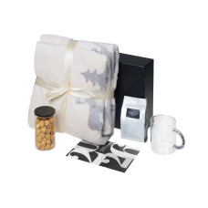 Подарочный набор Re: Unwind с пледом, кружкой и чаем
