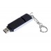 USB 2.0- флешка промо на 64 Гб с прямоугольной формы с выдвижным механизмом