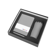 Подарочный набор Color it с блокнотом, металлической ручкой и термокружкой