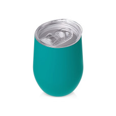 Вакуумная термокружка Sense Gum, непротекаемая крышка, soft-touch