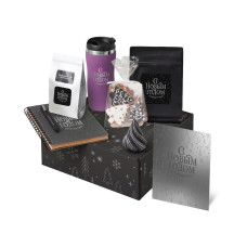 Подарочный набор Re:Charge с термокружкой, кофе и блокнотом