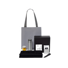 Подарочный набор Re:f. Walk с палантином, шопером и термосом