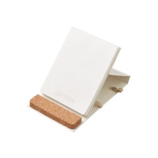 Блокнот А6 Milky S с подставкой из пробки