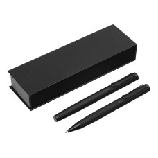 Подарочный набор из 2-х ручек Black Lama soft-touch Подарочный набор из 2-х ручек Black Lama soft-touch