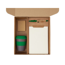 Набор Halm с блокнотом, ручкой и стаканом 