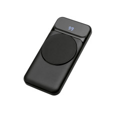 Магнитный беспроводной внешний аккумулятор со встроенными кабелями Мэни, 10000 мАч