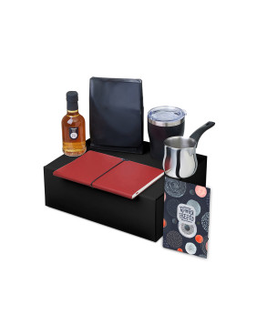 Подарочный набор Re:y. Routine с туркой, термокружкой и кофе