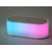 Ночник с беспроводной зарядкой и RGB подсветкой Miracle, 15 Вт