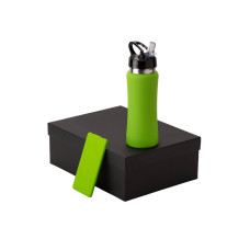 Подарочный набор COLOR IT с бутылкой для воды и повербанком, 5000 mAh