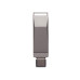 Флешка 64 ГБ USB Type-C и USB 3.0 Тесла