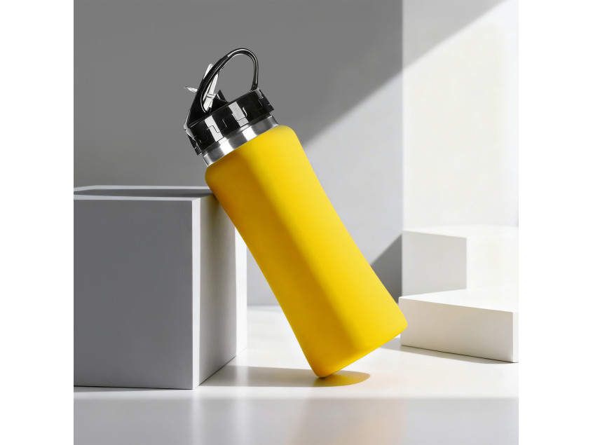 Бутылка для воды Bottle C1, сталь, soft touch, 600 мл