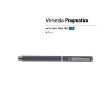 Ручка металлическая шариковая Venezia Pragmatico софт-тач