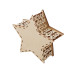Шкатулка из фанеры в виде звезды Asteris