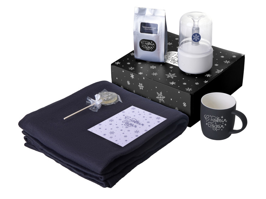 Подарочный набор Re:Haven с пледом, увлажнителем и кружкой