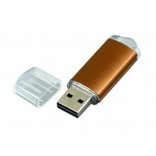 USB 2.0- флешка на 16 Гб с прозрачным колпачком