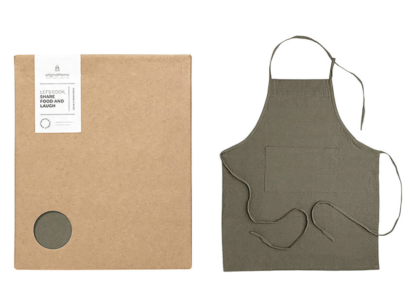 Фартук из переработанных материалов