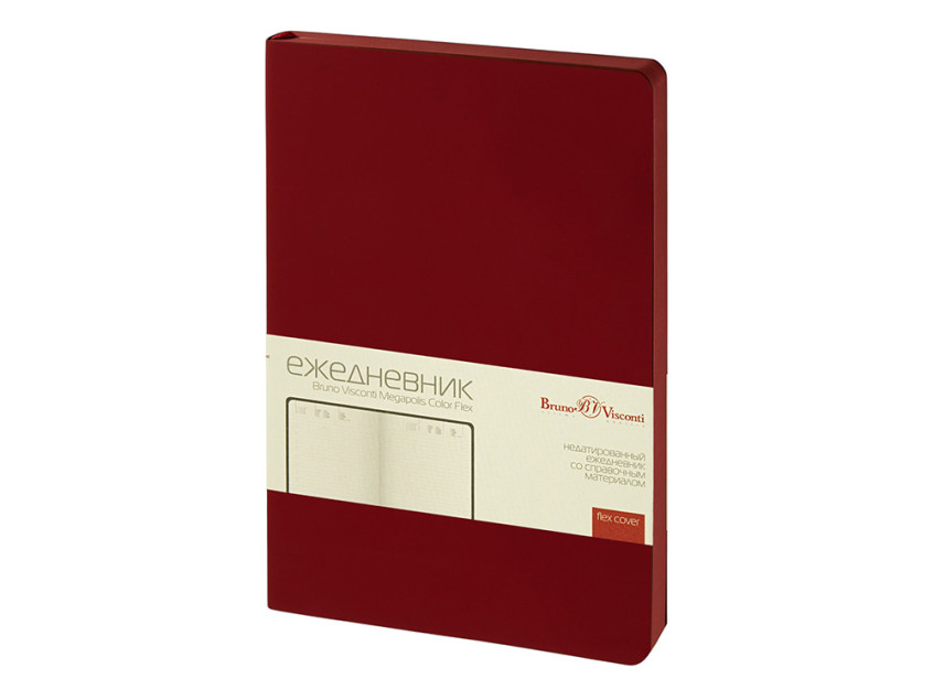 Ежедневник недатированный А5 Megapolis Color Flex New Ежедневник недатированный А5 Megapolis Color Flex New