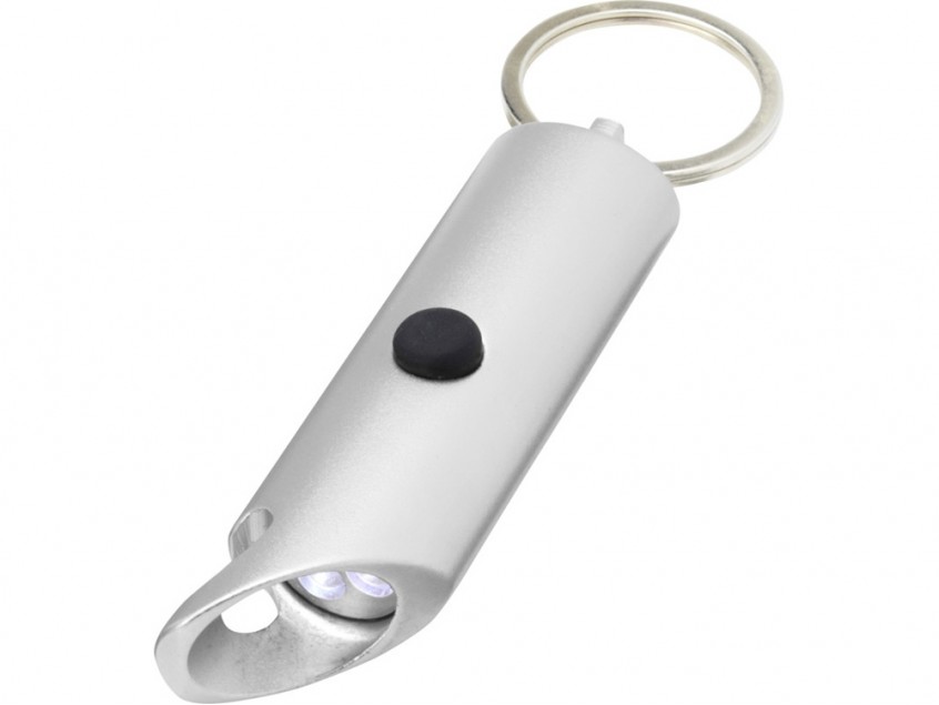 Светодиодный фонарик с открывалкой для бутылок и брелоком Flare