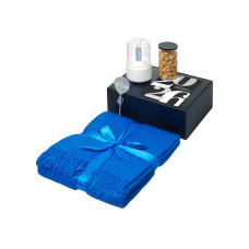 Подарочный набор Re:Snug с пледом, увлажнителем и попкорном