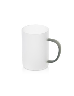 Стеклянная матовая кружка для сублимации Акцент