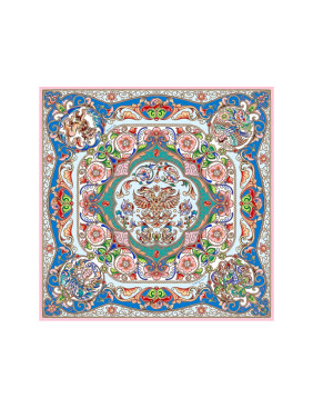 Платок Шедевры русских эмальеров
