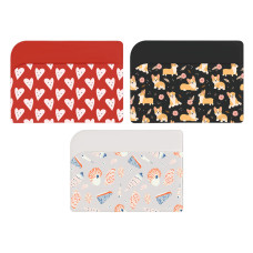 Картхолдер для 3-х карт с возможностью полноцветной печати, софт-тач