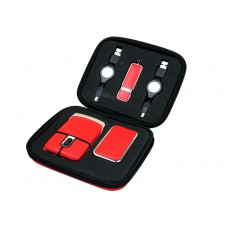 Подарочный набор USB-SET: USB мышь, USB хаб, USB 3.0- флешка на 64 Гб