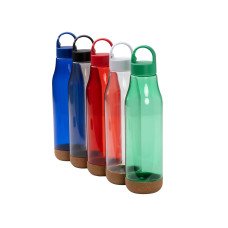 Бутылка Basti с пластиковым корпусом и пробковым дном