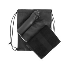 Спортивный набор со стальной бутылкой и полотенцем Advanced