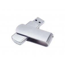 USB 2.0- флешка на 2 Гб матовая поворотная
