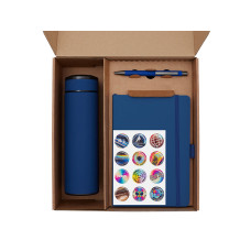 Набор Warmpage с термосом, блокнотом, ручкой и чаем