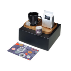 Подарочный набор Re:y. Hearth  с кружкой, подносом и чаем