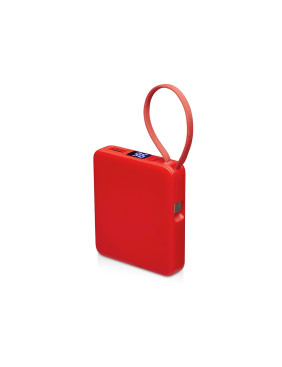 Внешний аккумулятор со встроенным кабелем USB-C Дэнси, 5000 мАч