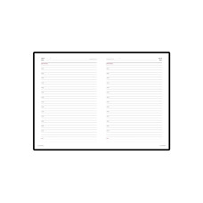 Ежедневник недатированный А5 Sidney Nebraska с золотым срезом