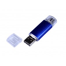 USB 2.0/micro USB/Type-C- флешка на 16 Гб