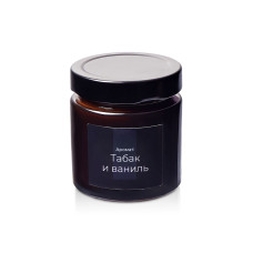 Свеча ароматическая Noella, табак и ваниль 