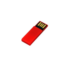 USB 2.0- флешка промо на 64 Гб в виде скрепки