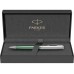 Ручка шариковая Parker Sonnet Essentials Green SB Steel CT