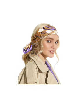 Платок Пасхальное яйцо-часы Петушок