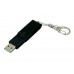 USB 2.0- флешка промо на 32 Гб с поворотным механизмом и однотонным металлическим клипом