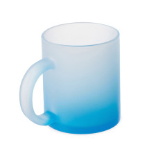Стеклянная матовая кружка с градиентом для сублимации Омбре