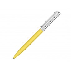 Ручка металлическая шариковая Bright GUM soft-touch с зеркальной гравировкой