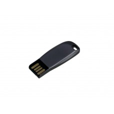 USB 2.0- флешка на 16 Гб компактная с мини чипом и овальным отверстием