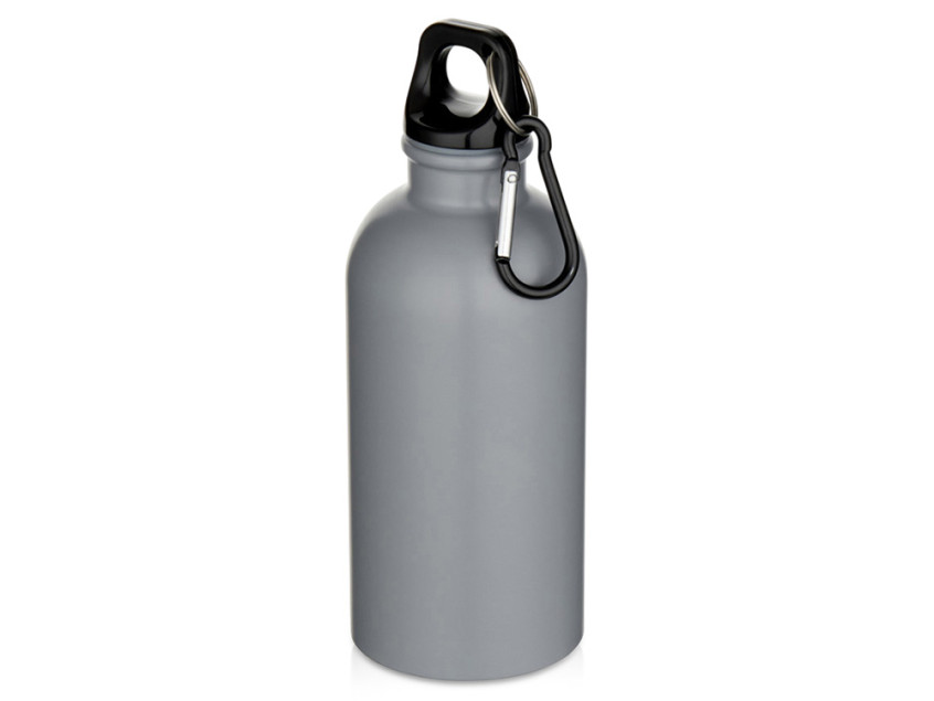 Бутылка для воды Oregon, переработанная сталь, 400 мл