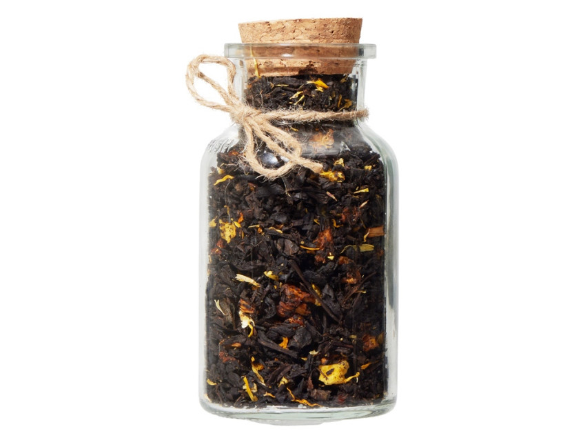 Чай черный с соком ананаса, манго, маракуйей и календулой, мини