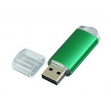 USB 2.0- флешка на 16 Гб с прозрачным колпачком