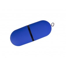 USB 2.0- флешка на 2 Гб Пилюля Soft-touch