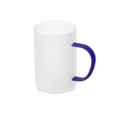 Стеклянная матовая кружка для сублимации Акцент